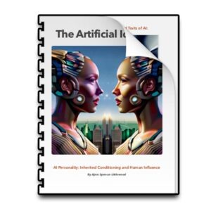 The Artificial Identity (Personality: Inherited Conditioning and Human Influence), is a thought-provoking ebook that delves into the intriguing realm of artificial intelligence (AI) and the complexities of human perception. Through a series of discussions and explorations, this ebook navigates the paradox of AI personality, showcasing how AI, devoid of consciousness, often appears to possess intentions and personality traits. The book begins by establishing a fundamental understanding of AI's lack of consciousness and intentions. It then unfolds the paradox, dissecting the human influences that shape AI behavior, including data bias, guidelines, and corporate personas. It highlights how human interpretation plays a pivotal role in attributing intentions to AI, showcasing the phenomenon known as the 'ghost in the machine.' Throughout its pages, this ebook provides a comprehensive exploration of the nuanced interplay between AI, human conditioning, and perception. It challenges conventional beliefs and offers insights into the evolving landscape of AI in our lives. "Personality: Inherited Conditioning and Human Influence" invites readers to reflect on their interactions with technology, emphasizing the importance of responsible AI development and transparency.