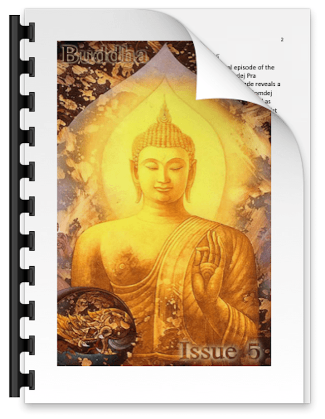Buddha Magic Issue 5 Coverpage