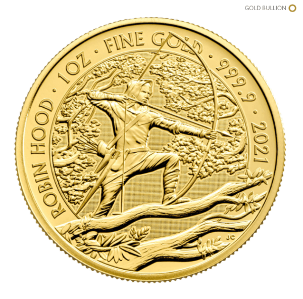 Robin Hood Gold Collector Minted Coin