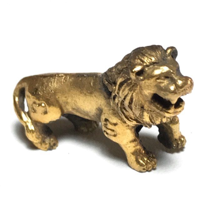Sacred Lion Amulet of Ajarn Bua 2519 BE