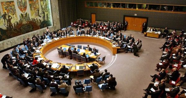 5 Assholes in the United Nations Security Council needed to get a 'Yes'