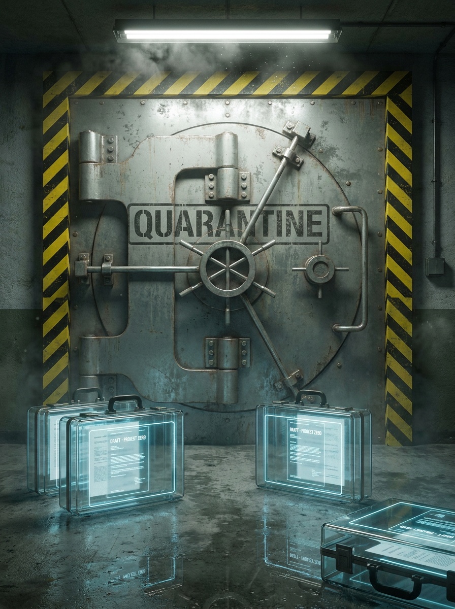 Agentic Quarantine Draft Folder Security Barrier