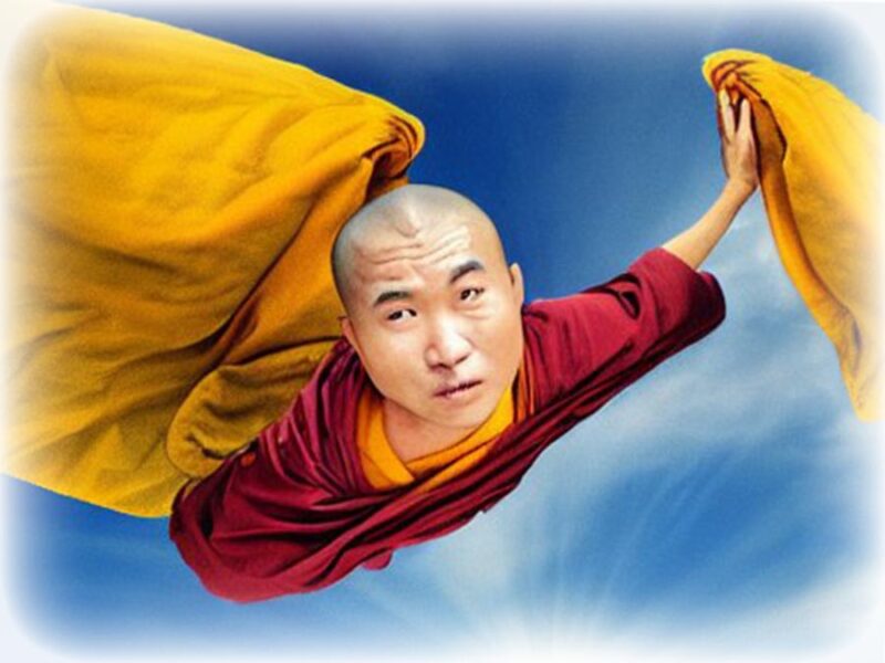 Kavi the flying monk