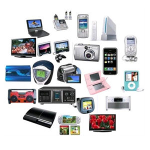 all kinds of electronics