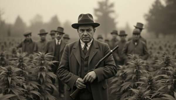 Image made for a podcats i was hired to make called "A True History of Cannabis Summarized."