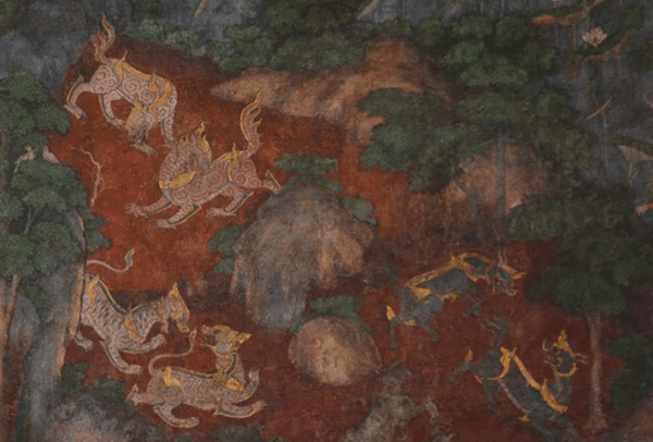HImapant Animals Thai Mythological Bestiary